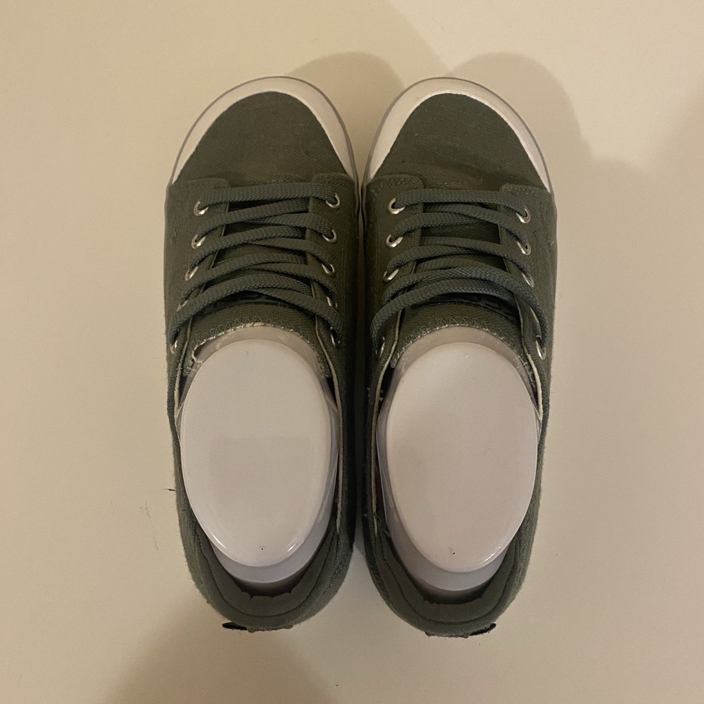 Keen Women's Elsa III Canvas Green Sneaker Size 7.5 - Picture 9 of 14